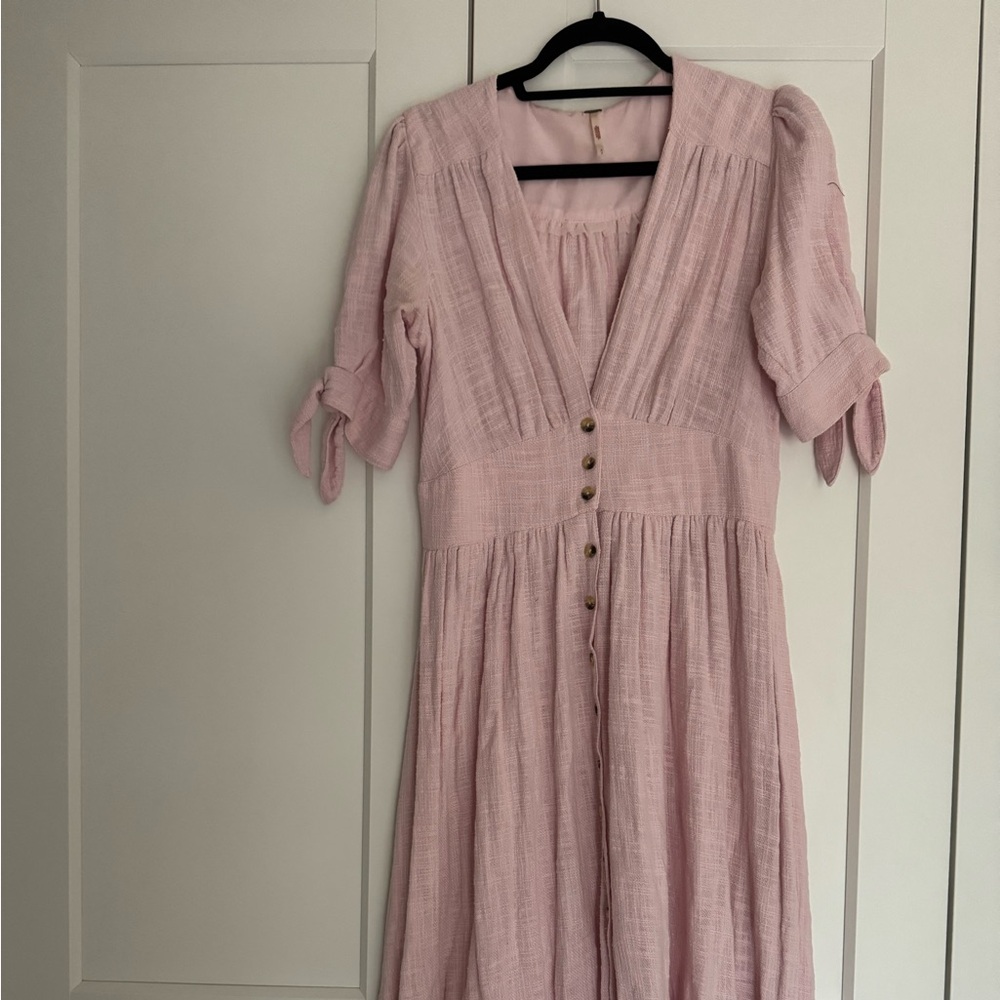 Pink dress from Free People